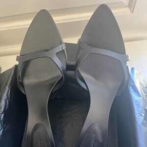 Saint Laurent Carla Heeled Sandal Black Size 40 NWT